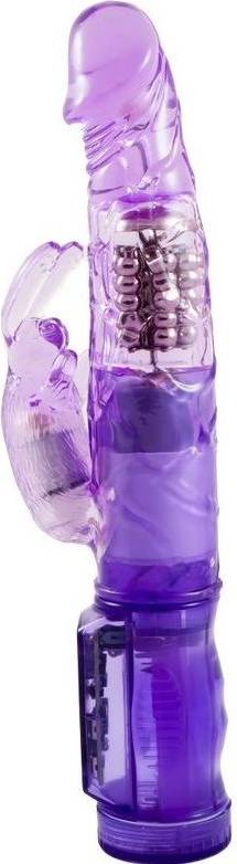BAILE Happy Angel Mini Rotator Rabbitvibrator 20 cm - Lila