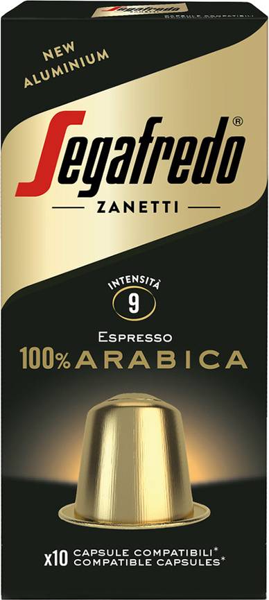 100% Arabica Nespresso.