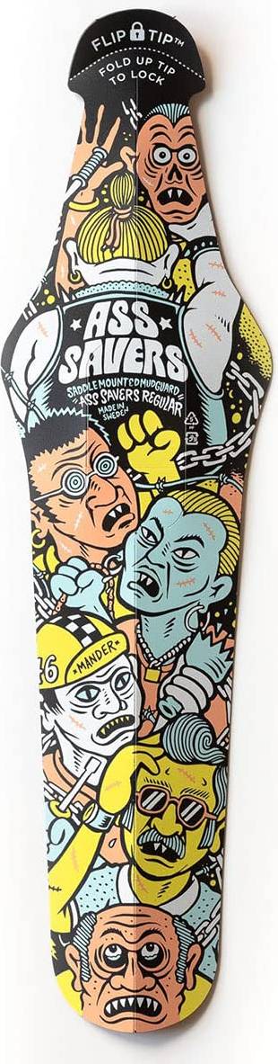 Regular Monster Mayhem Rear Mudguard