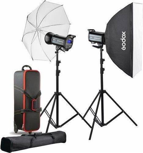 Godox 600 Godox QS600II 2-Light Studio Flash Kit