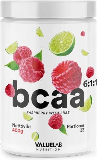 Valuelab BCAA Raspberry/Lime 400g