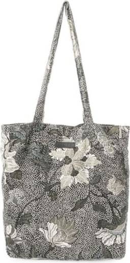 Ceannis New Shopper Flower Linen Multi Patterned