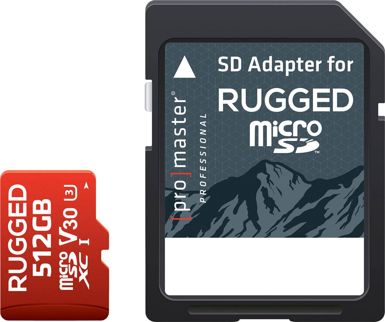 ProMaster Professional 512GB microSDXC Rugged Memory Card