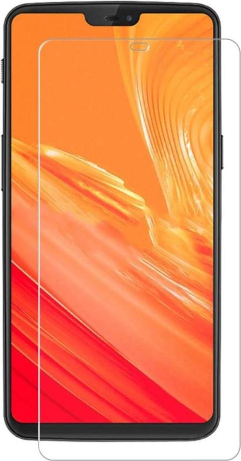 MAULUND OnePlus 6 Protective Glass Case Friendly Screen Protector Transparent