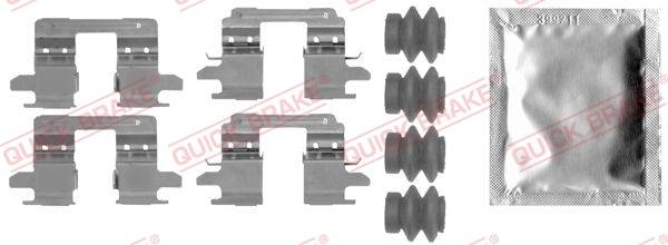 Quick Brake Accessory Set Disc Pad 1090005