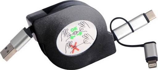 USB Ladekabel Multi Sort