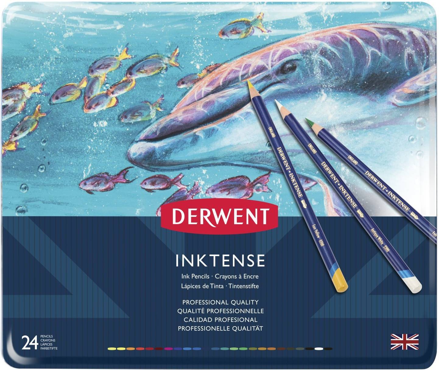 Derwent inktense Derwent Inktense Color Pencils 24-pack
