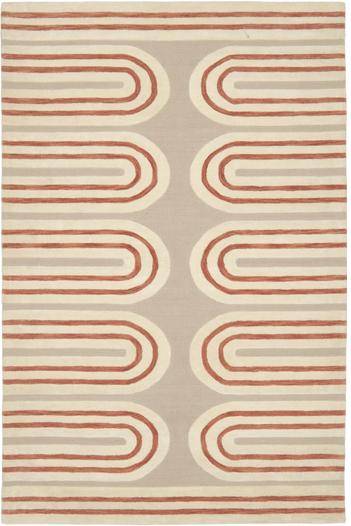 Westwing Collection High-Low Wool Rug Arne Hand-Tufted