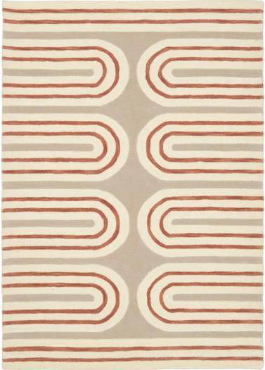 Westwing Collection High-Low Wool Rug Arne Hand-Tufted