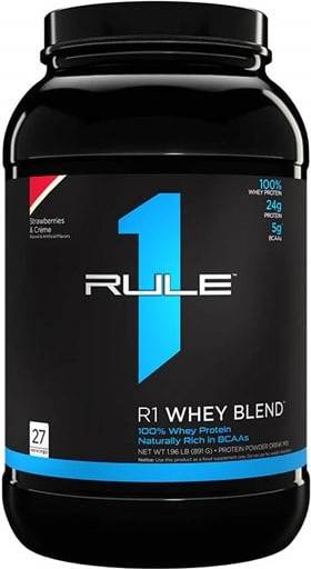 Rule One R1 Whey Blend Strawberries & Creme