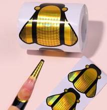 Shein 100pcs Nail Extension Guide Paper Form