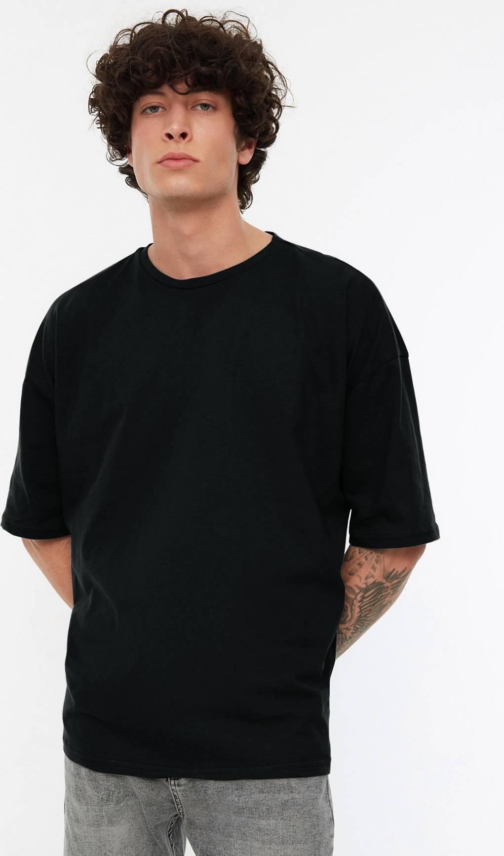 Trendyol Collection Bluser T-Shirts - Sort