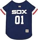 Chicago white sox jersey Pets First MLB Chicago White SOX Retro Jersey Dogs Large.