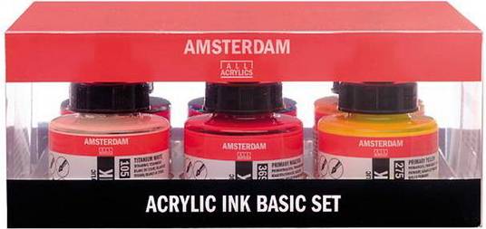 Amsterdam Ink Basic Set 6p