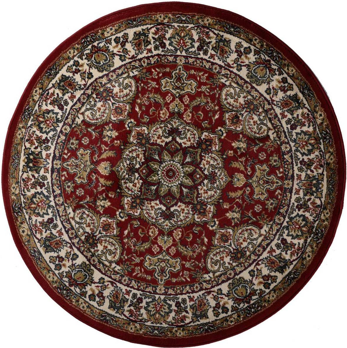 Theko Machine Woven Red Rug 240 cm Red
