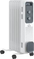 Electric heater Homcom 1500W Oil Filled Radiator Portable Electric Heater