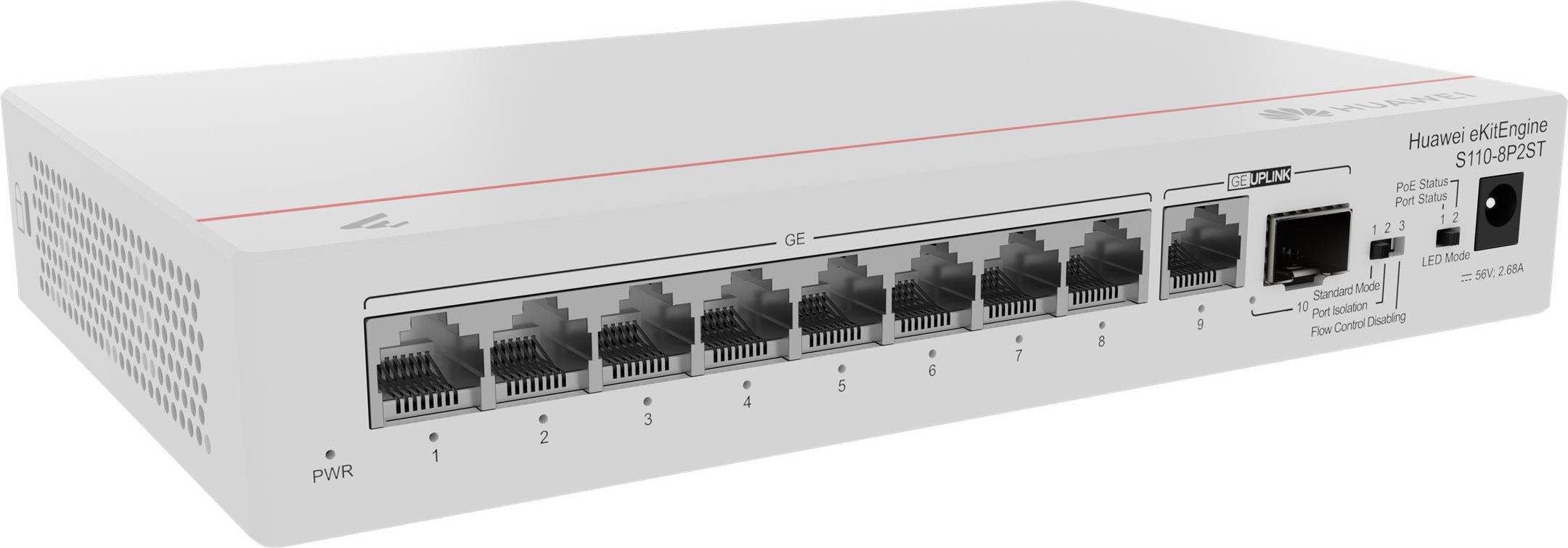 eKitEngine S110 Series Switch 8 Porte