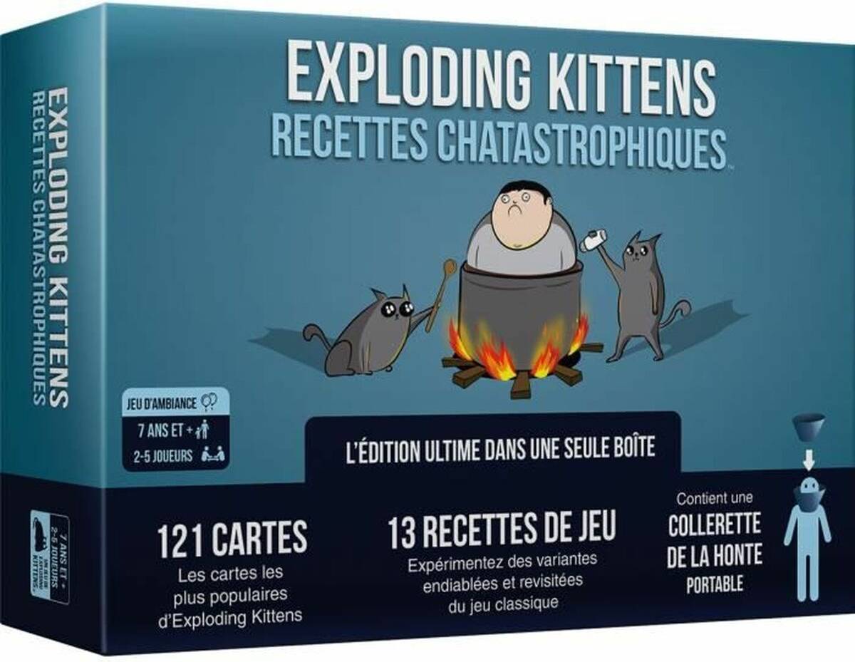 Asmodee Exploding Kittens Katastrophenrezepte
