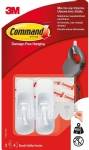 COMMAND Reusable hooks small, 2 pcs.