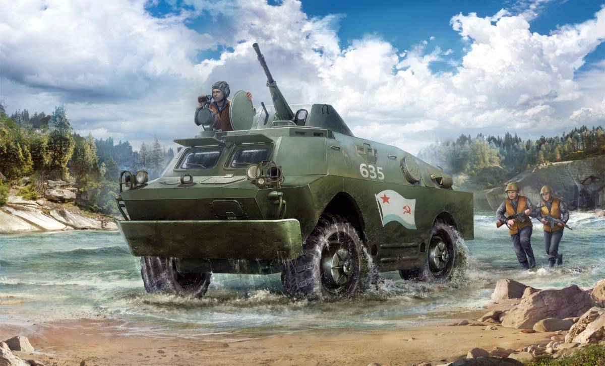 BRDM-2 Spähpanzer