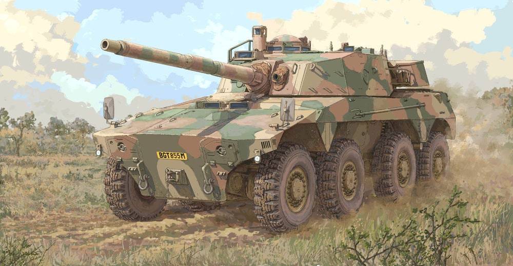 Trumpeter Rooikat AFV