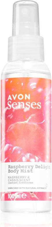Avon Senses Raspberry Delight Refreshing Body Spray 100ml