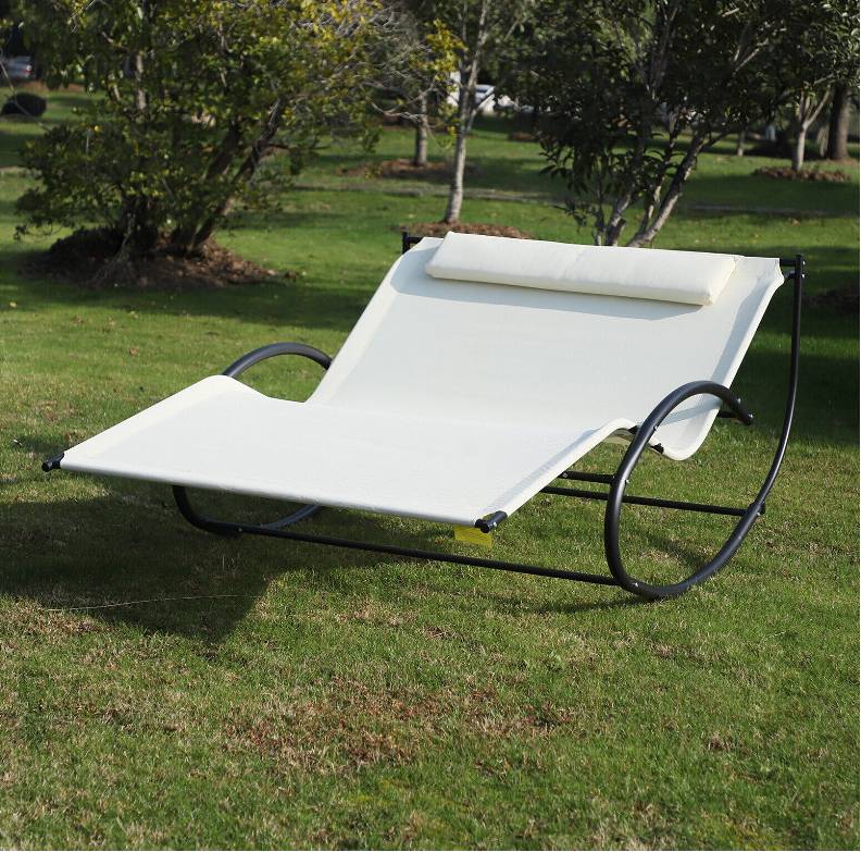 Outdoor day bed Large Sun Lounger 2 Day Rocker Swing