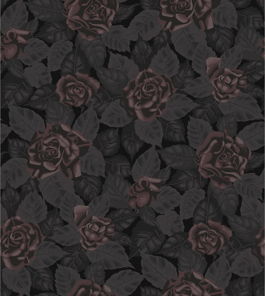 Tapet Dark Roses