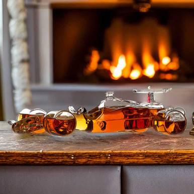 Bar Originale Racing Car Decanter Set Vinkaraff