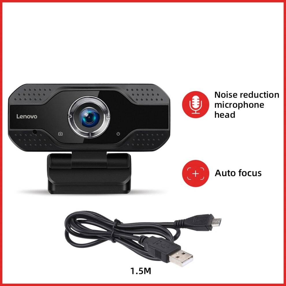 HGO HD 1080P Webcam Mini Computer PC WebCamera with Microphone Rotatable Cameras1080P