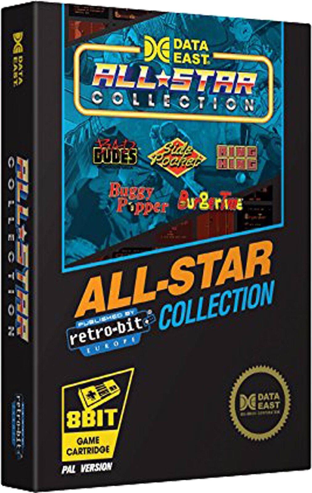 Retro-Bit Data East All-Star Collection Nintendo NES