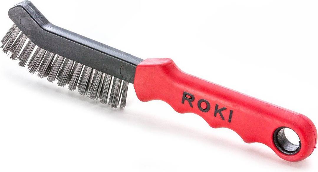 Lessmann Bromsoksborste ROKI 225 mm Stålborste