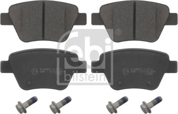 FEBI BILSTEIN Brake Pad Set 16797 Rear Axle