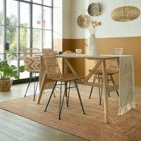 Jute rug Dunelm Jute Rug Natural