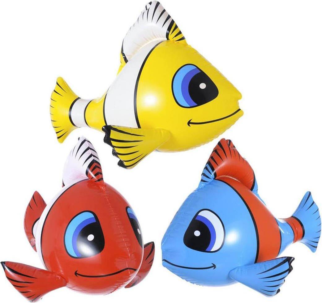 Widmann Inflatable Tropical Fish Assorted Colour