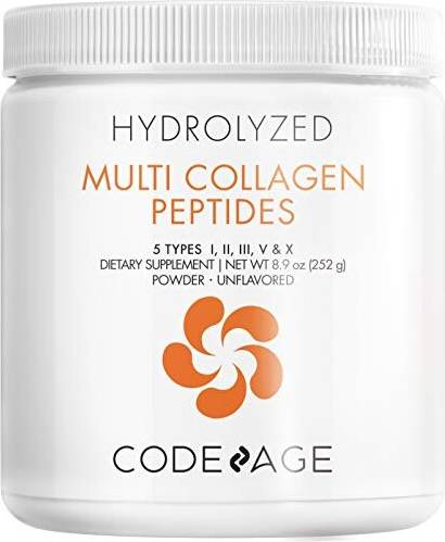 Collagen peptides Codeage Multi Collagen Protein Powder Peptides Hydrolyzed