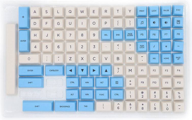 Greenzech 109 Keys Color Matching Keycap Profile Sublimation Keycaps