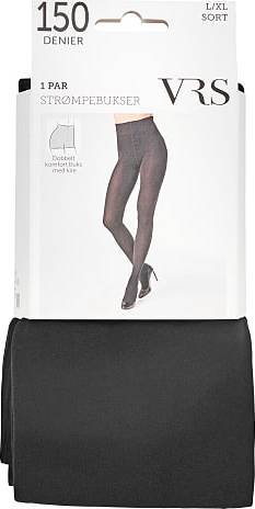 strømpebukser microfiber sort