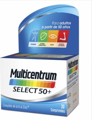 Centrum vitaminer Centrum Multicentrum Select 50+ 30 Compresse