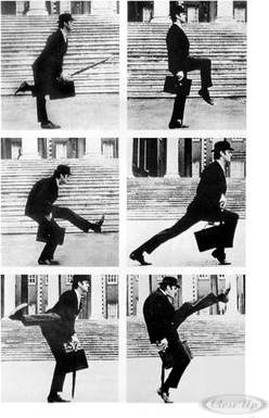 Close Up Monty Python Silly Walks Poster