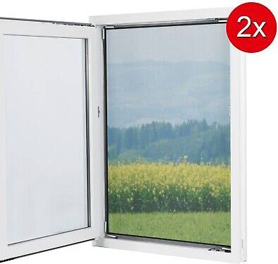 EASYmaxx Fly Screen With Magic Click 2 Pieces