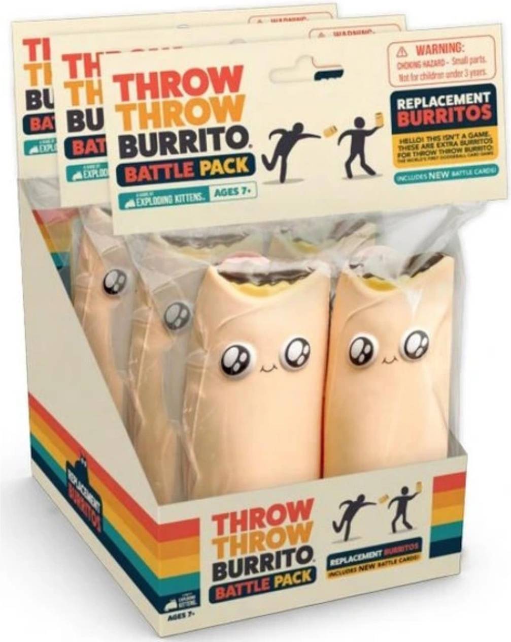 Exploding Kittens Throw Burrito Battle Pack Exp EN