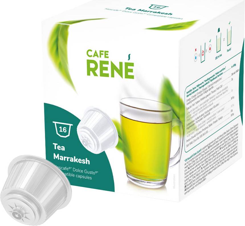 Café René Marrakesh Tea 16 Kapslar