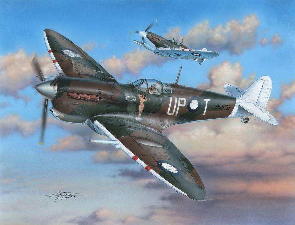 Spitfire Mk.VC RAAF Service Aircraft Model Kit