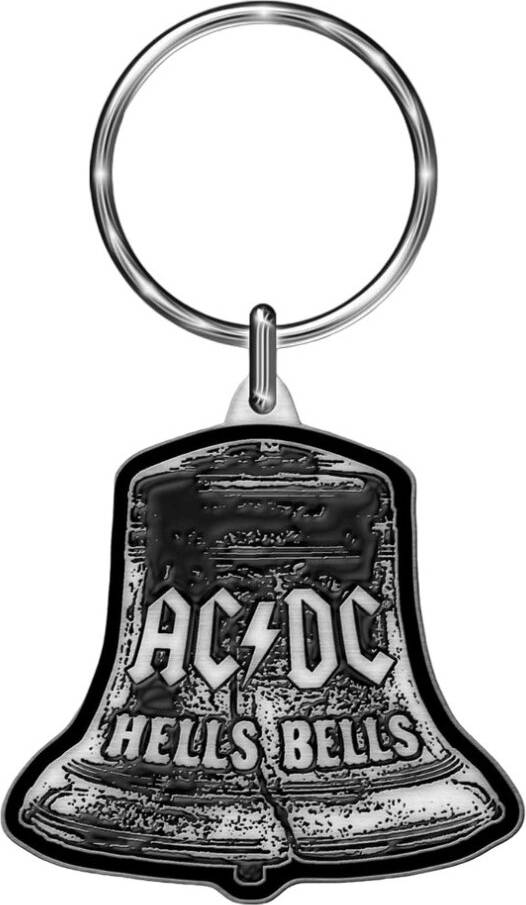 AC/DC Hells Bells Metal Keyring