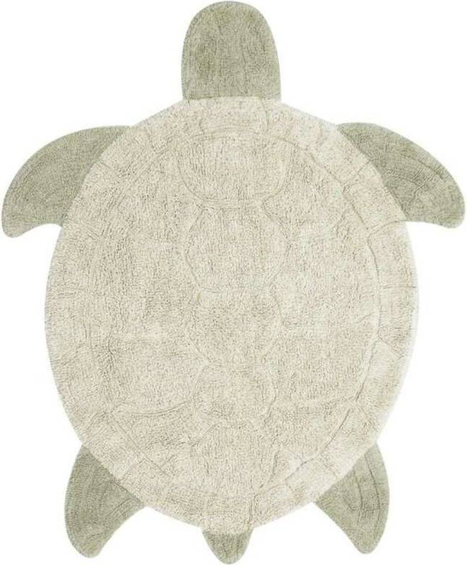 Washable Rug Sea Turtle W110 x L130 cm