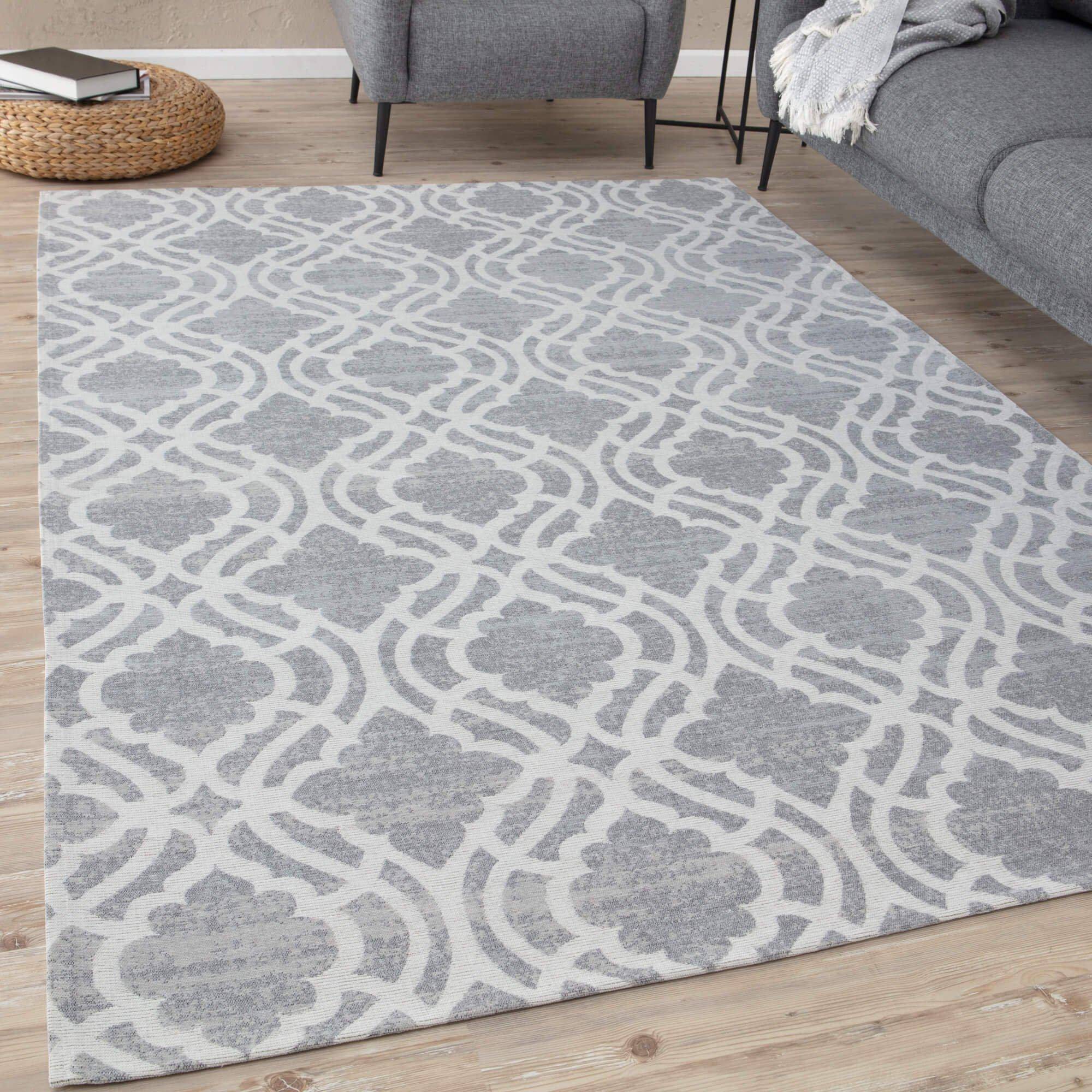 THE RUGS Carina Collection Modern Grey