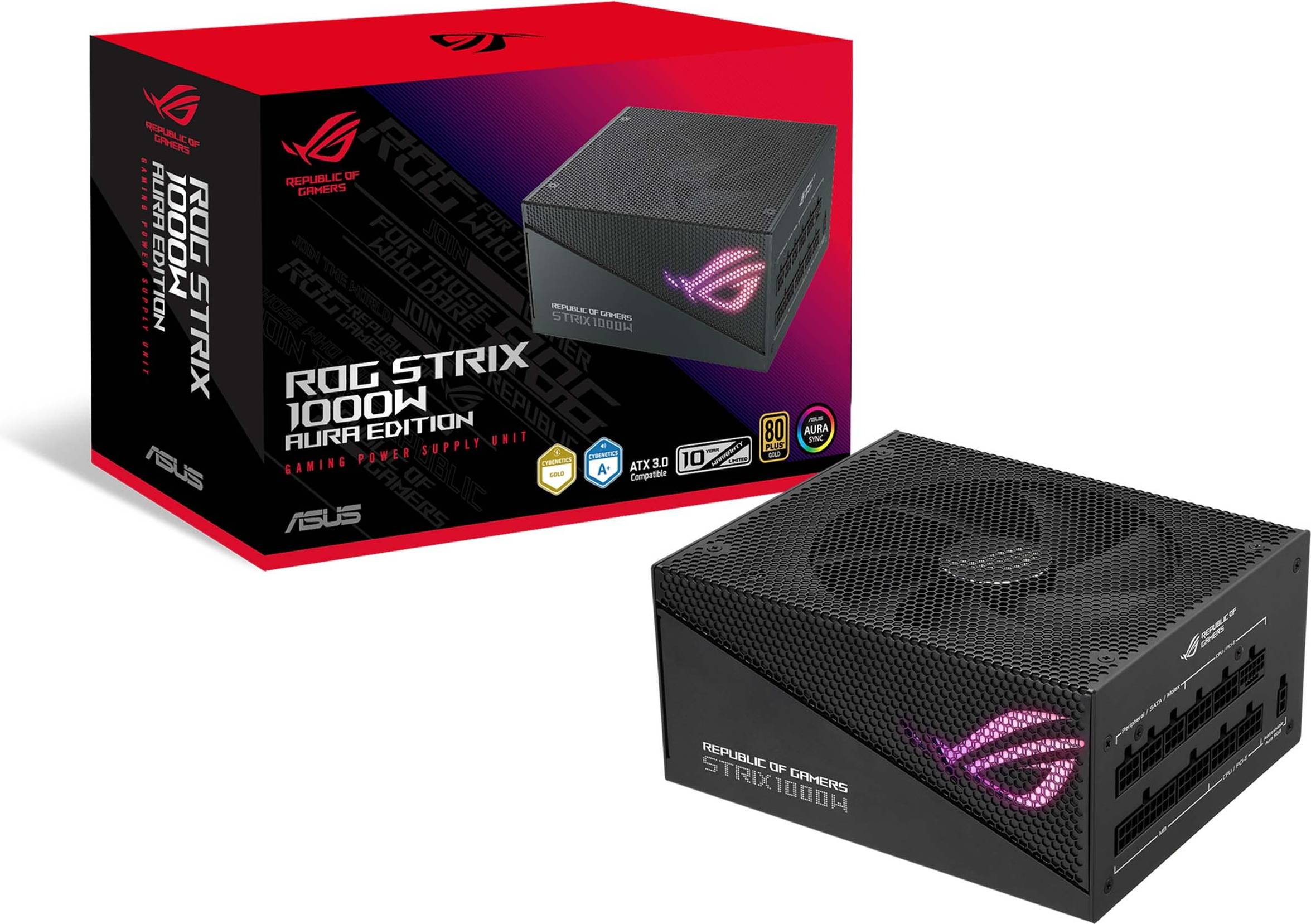 Asus 1000w ASUS ROG Strix 1000W Gold Aura Edition