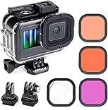 Gopro hero 12 black GoPro 196FT 60M Waterproof Dive Case Shell