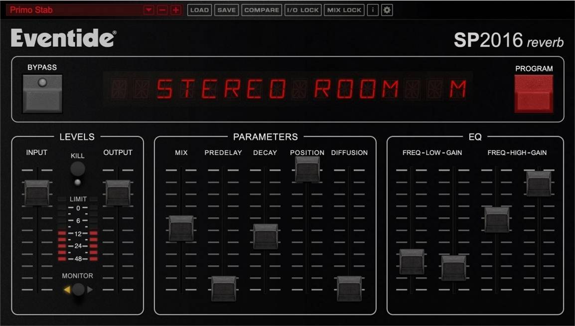 Eventide SP2016 Reverb
